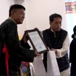 Honor certificate received from the Chief Guest President of Central Tibetan Administration